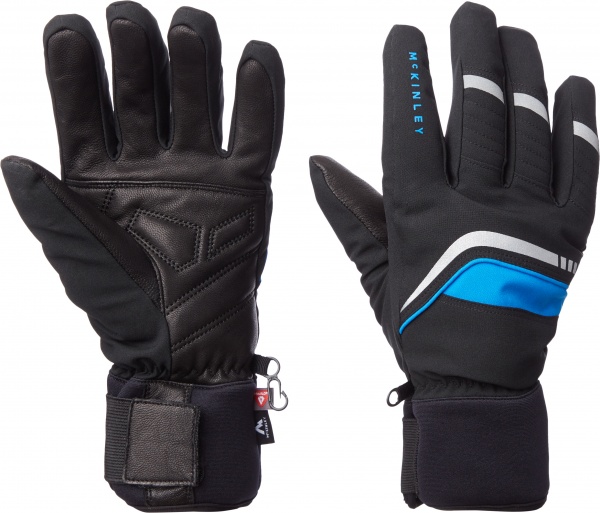 Рукавички McKinley Daugustino II ux 408128-902057 р. 7 чорно-блакитний