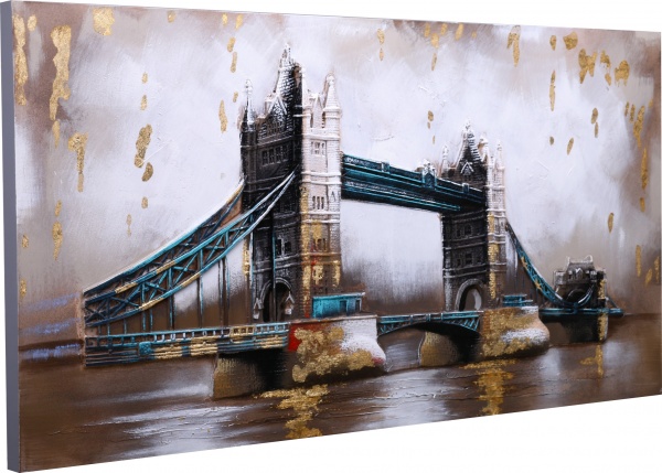 Картина Тауэр Бридж 70x140 см F740A 