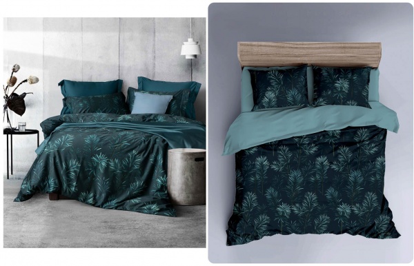 Комплект постільної білизни Pinetree сімейний різнокольоровий La Nuit 