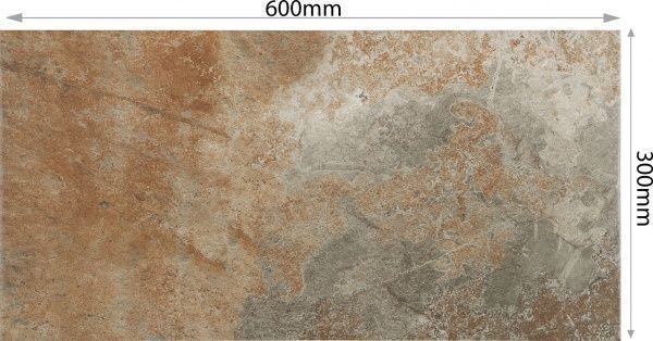 Плитка STN CERAMICA Слейт мульті 30x60 (1,26 кв.м) 