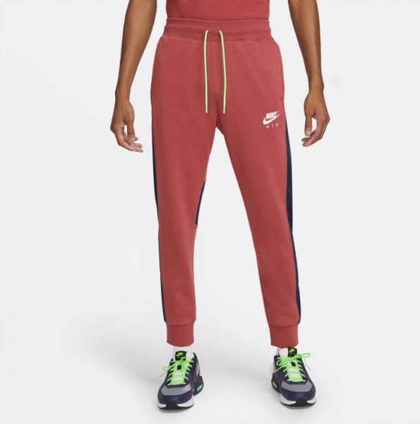 Штани Nike M NSW NIKE AIR BB FLC PANT DD6348-661 р. M бордовий