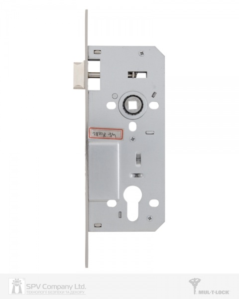 Дверний замок вхідний Mul-T-Lock 2800-3 NS UNIV BS45 мм 85 мм нікель