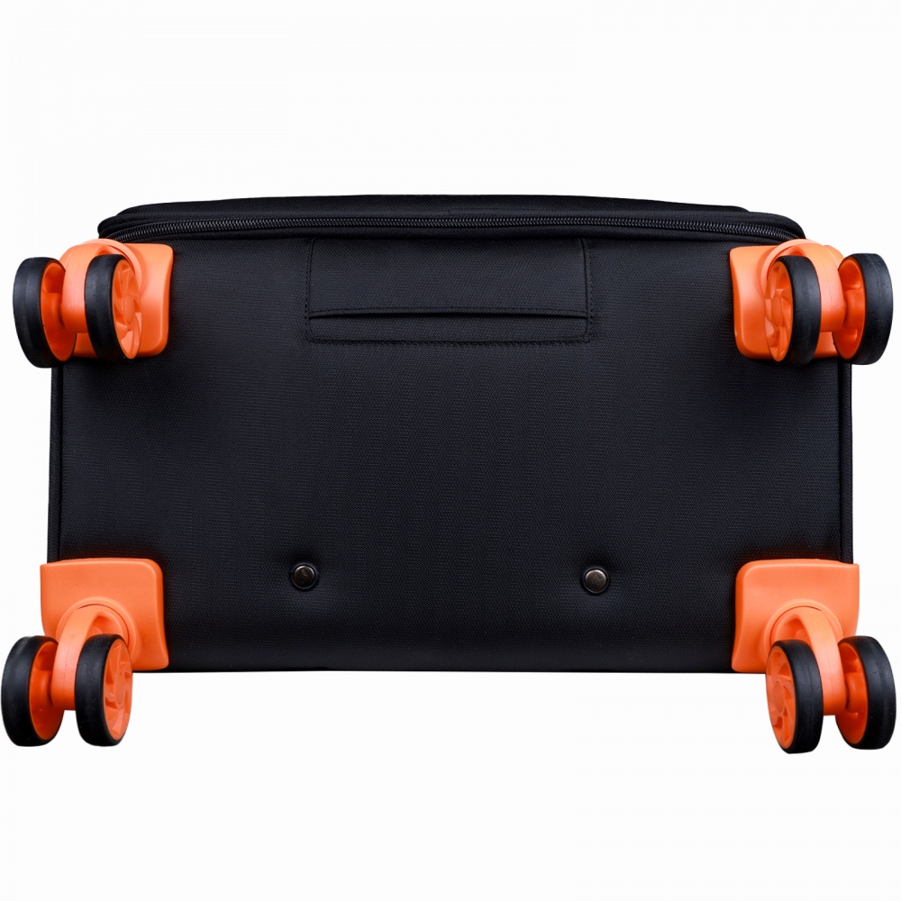 Валіза Bagland STELLA M 57 л червоно-чорний