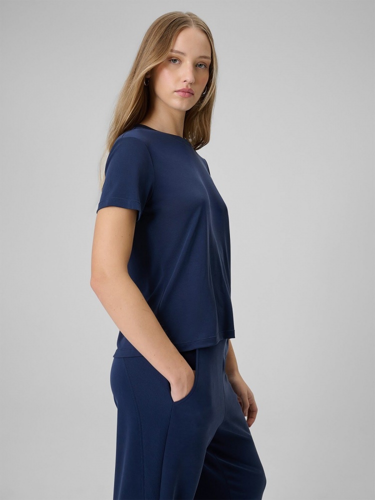 Футболка 4F TSHIRT F2773 4FWSS26TTSHF2773-31S р.XS синій
