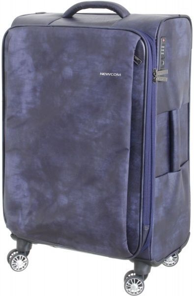 Чемодан UP! (Underprice) N1186 синий 58х41х19/22+5 см 