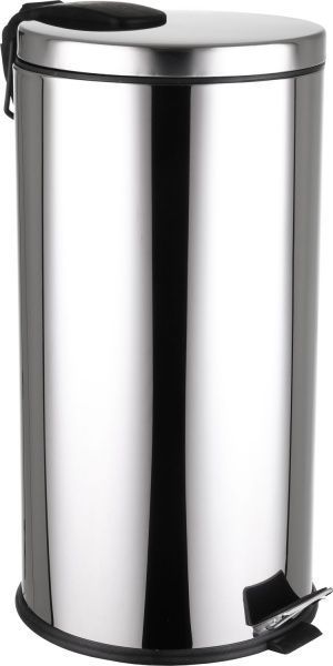 Ведро с крышкой EforMetal для мусора с педалью 40 л 