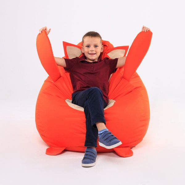 Кресло-мешок SanchoBag Груша Лисичка оранжевый (38DT2OK1LISA) 