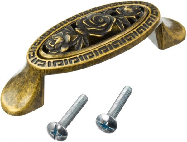 Меблева ручка DR 65 G19/G19 64 мм античне золото DC