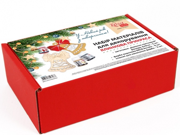 Набор для декорирования Елочное украшение 1 Rosa Talent 