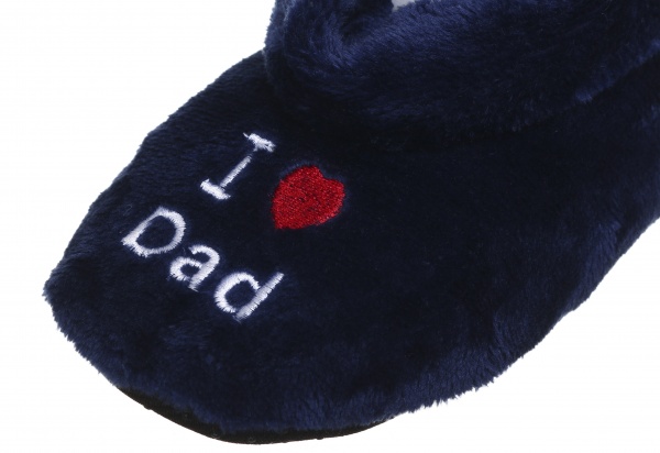 Капці дитячі Maxwin KIDS I love Dad р.23 синій 