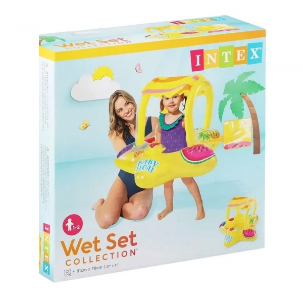 Плот надувной Intex Звездочка 56573