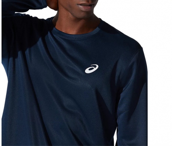 Футболка Asics CORE LS TOP 2011C340-400 р.2XL синий