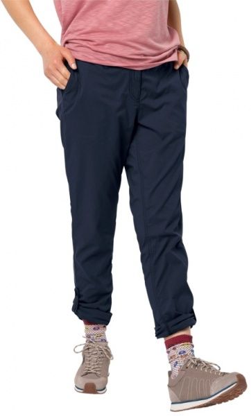 Штани Jack Wolfskin DESERT ROLL-UP PANTS W 1505281-1910 р. 42 темно-синій