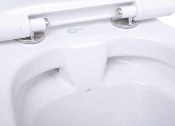 Унитаз подвесной Ideal Standard Connect Rimless с сидением S/С THIN
