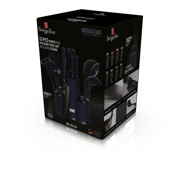 Набір кухонного приладдя Metallic Line AQUAMARINE Edition 12 предметів BH 6249 Berlinger