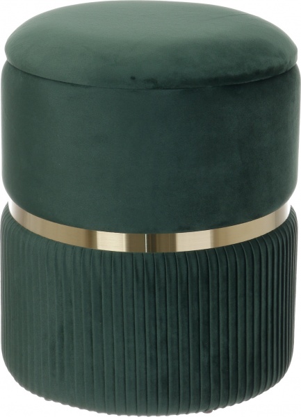 Скриня-пуф Bernard зелений 31,5х31,5х38 см 