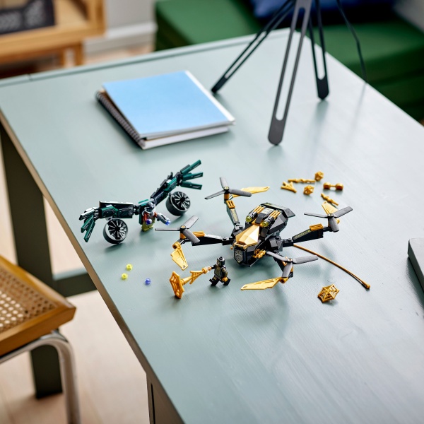 Конструктор LEGO Super Heroes Marvel Двобій дронів Людини-Павука 76195