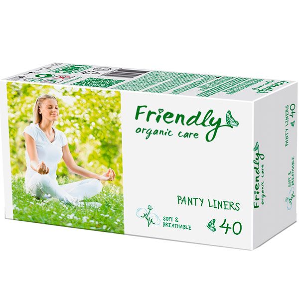 Ежедневные прокладки Friendly Organic Сare 40 шт