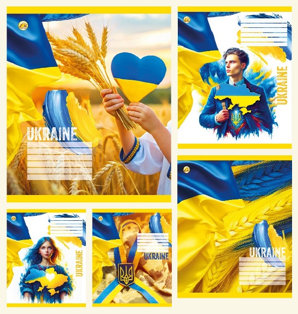 Зошит шкільний 36аркушів клітинка