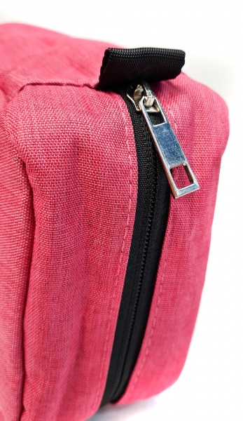 Косметичка-органайзер дорожня 24,5х18,5х10 см рожевий