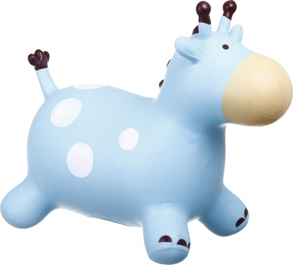 Стрибунець надувний MaxxPro kids Жирафа блакитний 58х28х49 см KH1-170