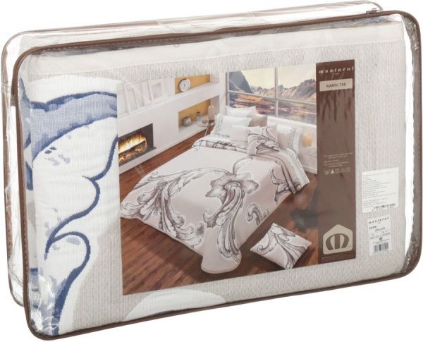 Покрывало Karin 235x270 см Manterol бежевый 