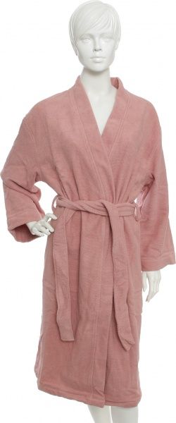 Халат мелкое букле 152548 р. S/M розовый 