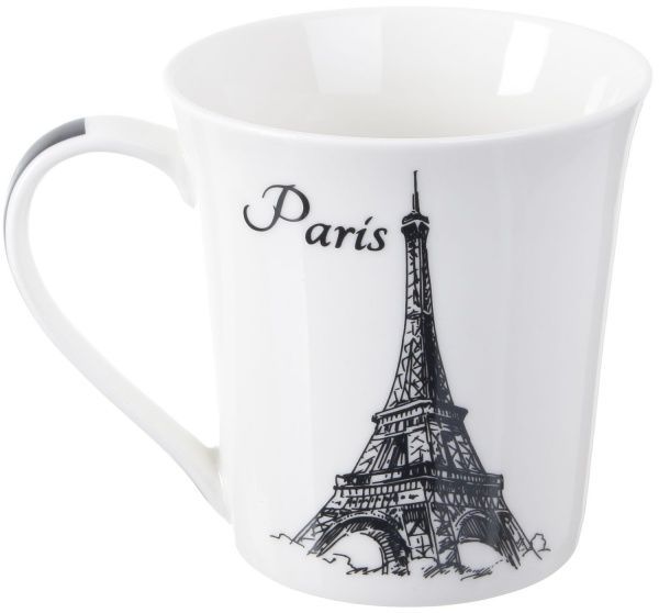 Чашка Travels Paris 380 мл фарфор Fiora
