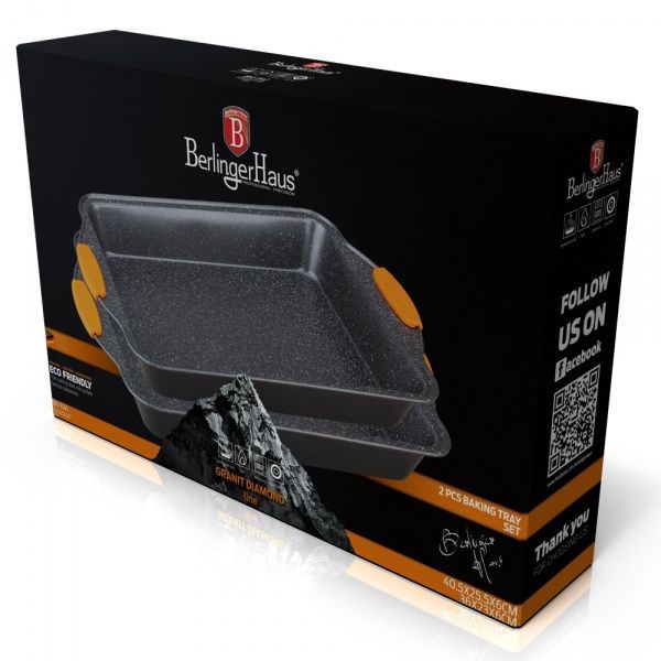 Набір форм для випікання Granit Diamond Line BH 1141 Berlinger