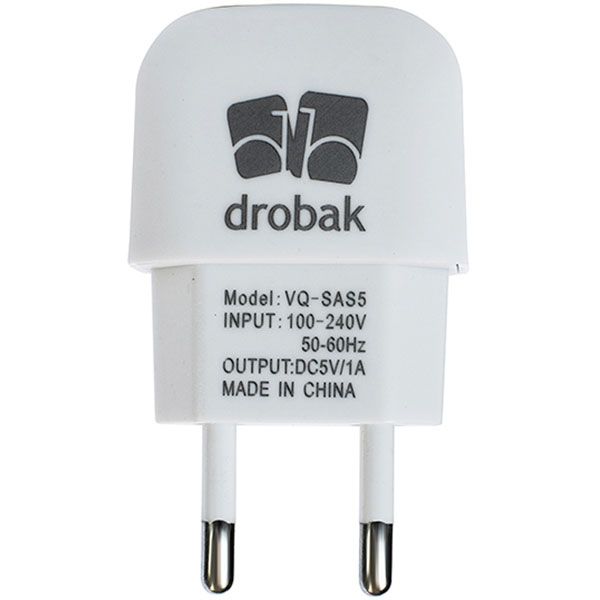 Зарядное устройство Drobak Power 220V-USB white