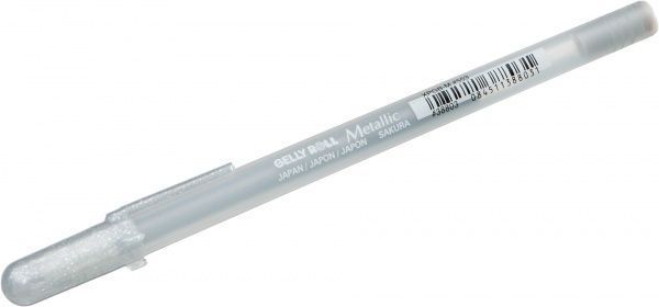 Ручка гелева Metallic Срібло  SAKURA