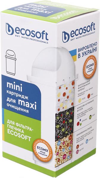 Улучшенный картридж ECOSOFT к фильтрам-кувшинам (CRVKECO)