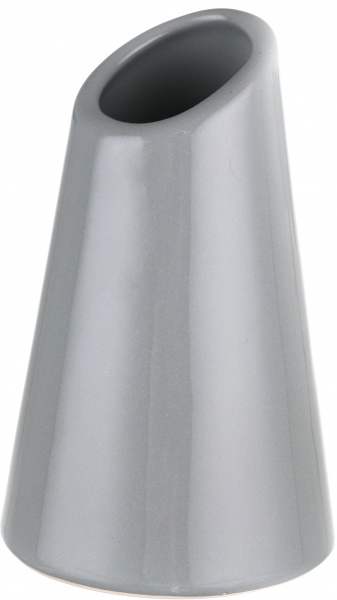 Ваза керамическая Eterna серый кварц 4,5х4,5х13 см 105-13 