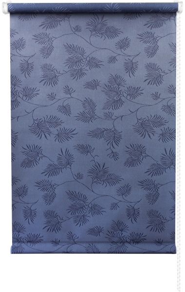 Ролета міні Delfa Престиж 62x170 см сиза 