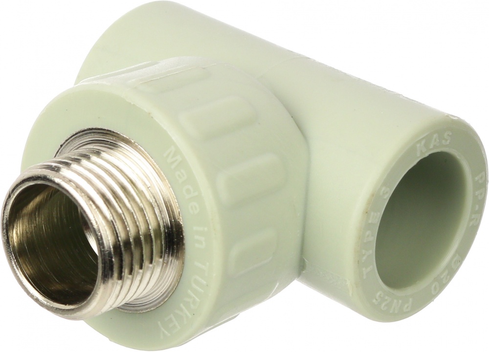 Трійник із зовнішнім різьбленням ETS d20x1/2”