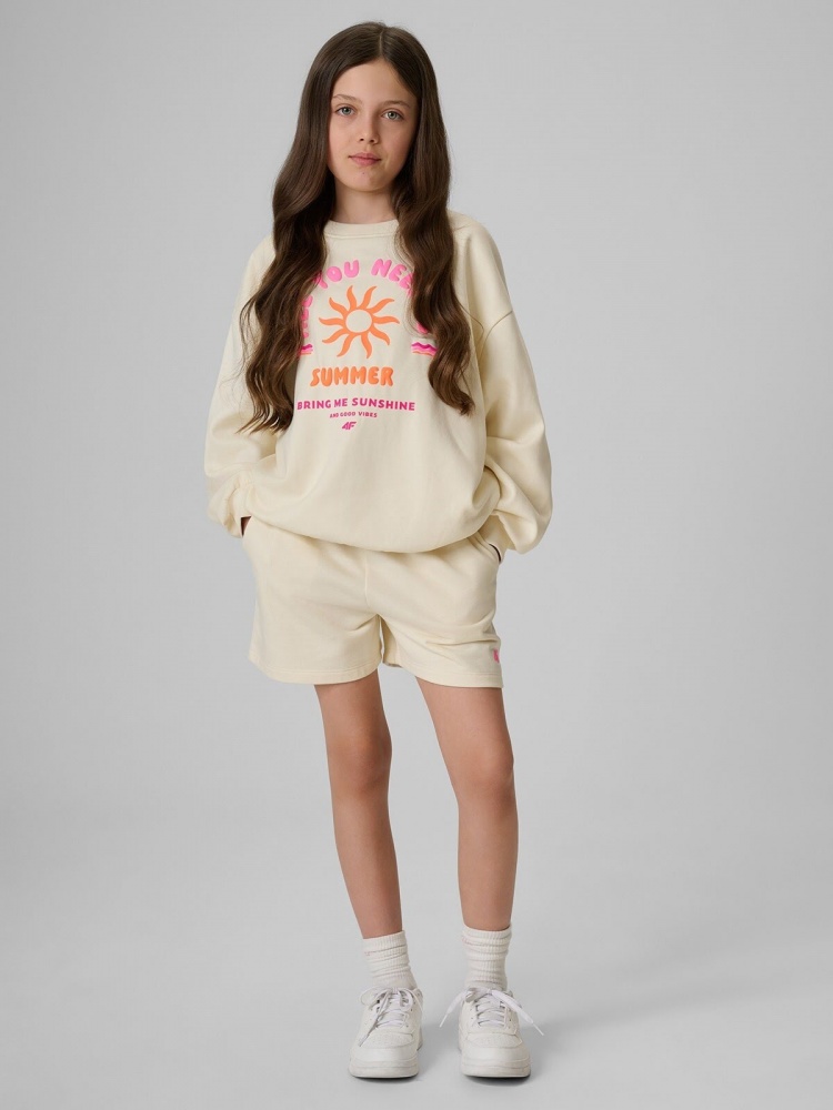 Шорти 4F SHORTS CAS F769 4FJWSS26TSHOF769-11S р. 140 бежевий