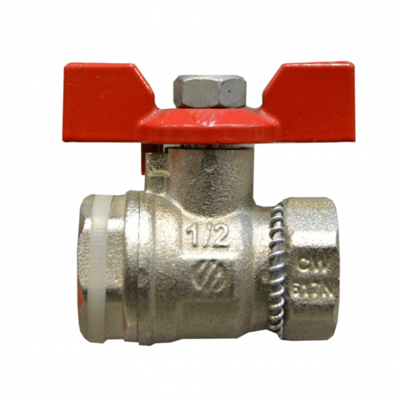 Кран шаровой Arco Кран 1/2 ВВ бабочка-SENA