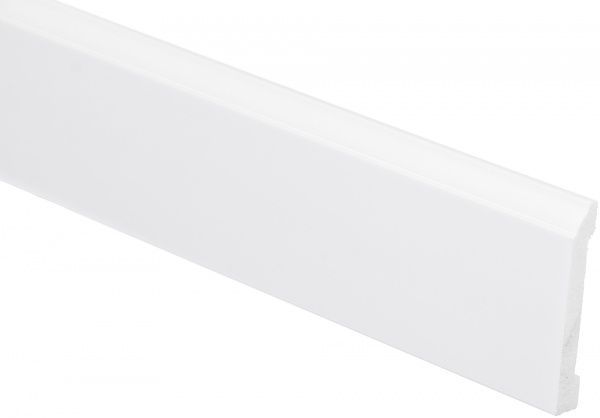 Плінтус Cezar LPS-15 білий 11,1x82,6x2000 мм 
