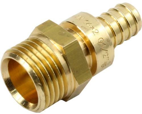 З'єднувач KAN Push з манжетою з зовнішньою різьбою, 14x2 G1/2