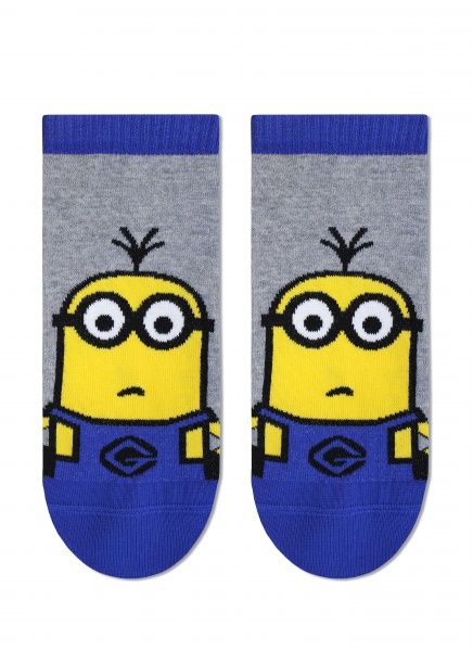 Носки женские Брестские 1125 Minions (укороченные) 304 р. 25 серый меланж 1 пар 
