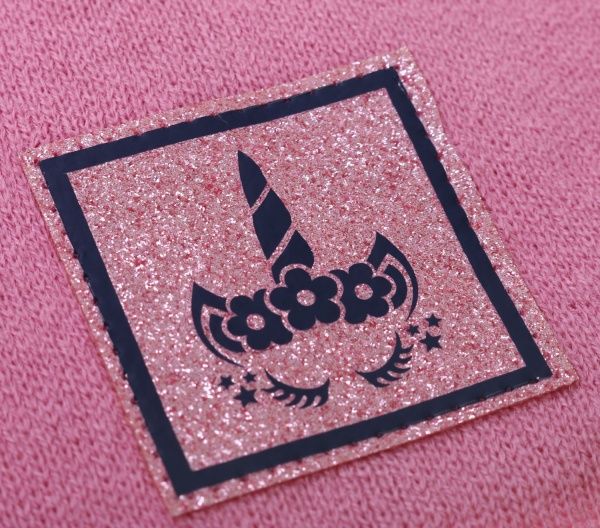 Шапочка детская для девочки Kraft+ 149м р.50-52 пыльная роза 