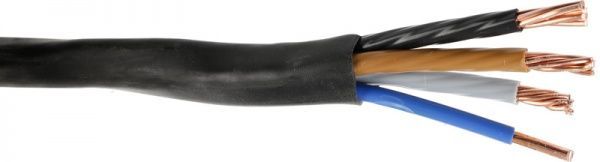 Кабель силовой многожильный Одескабель ВВГ 4х16,0+10,0 медь 