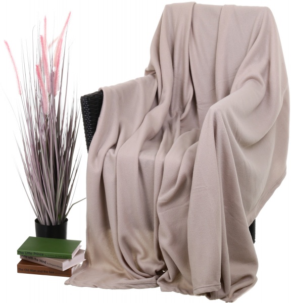 Плед Feather 140x180 см серый La Nuit 