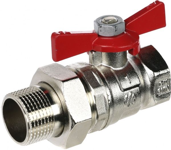 Кран шаровой Arco 1 ВН бабочка со згоном