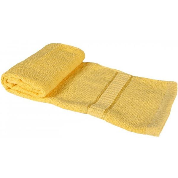 Полотенце Lotti Камелия желтое 35x70 см