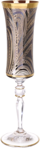 Набор бокалов для шампанского Black 190 мл 6 шт. Combi 