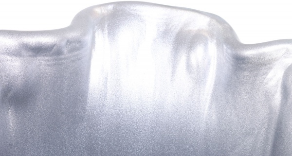 Ваза Antonio Tammaro Airone 36 см Серебряно-белая 