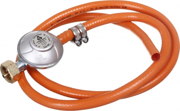 Комплект газового редуктора Vorel до побутових газових балонів 1,5 м 99671 