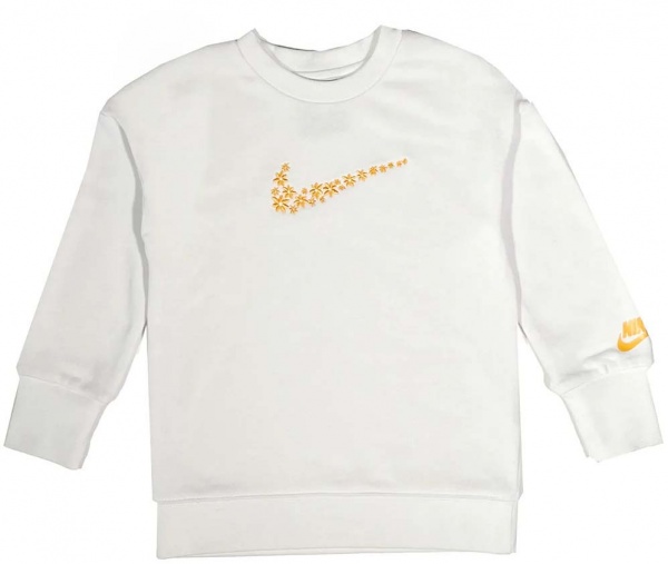 Свитшот Nike BF DAISY CREW 36J045-001 р. 6X белый