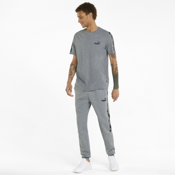 Штани Puma ESS+ TAPE SWEATPANTS FL CL 84904203 р. M сірий